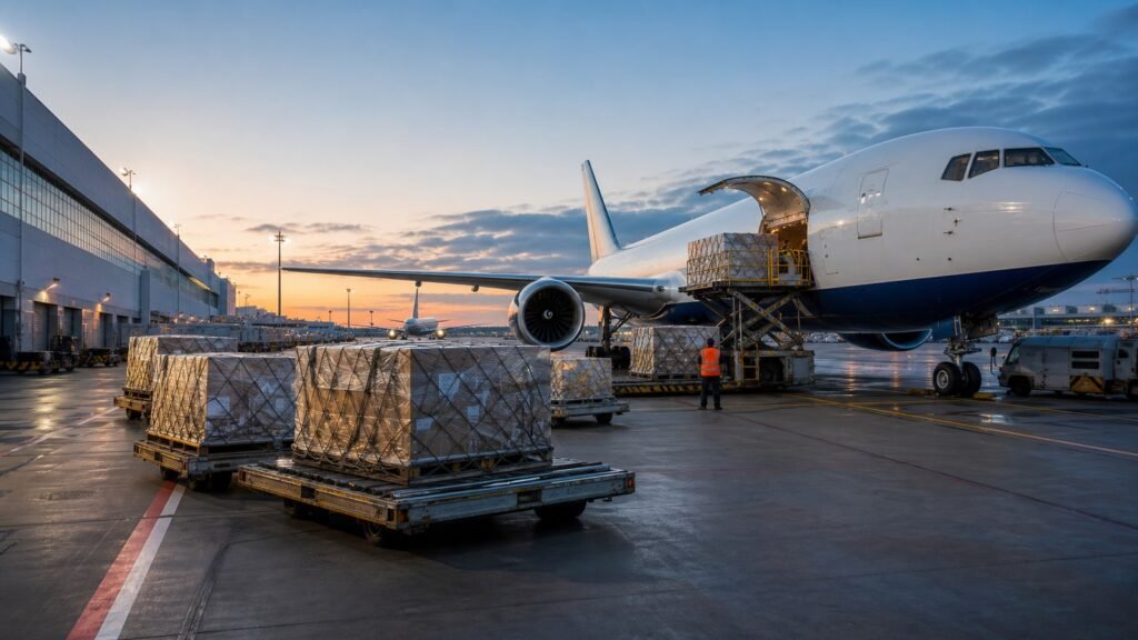 Air freight from China and Hong Kong to the UK