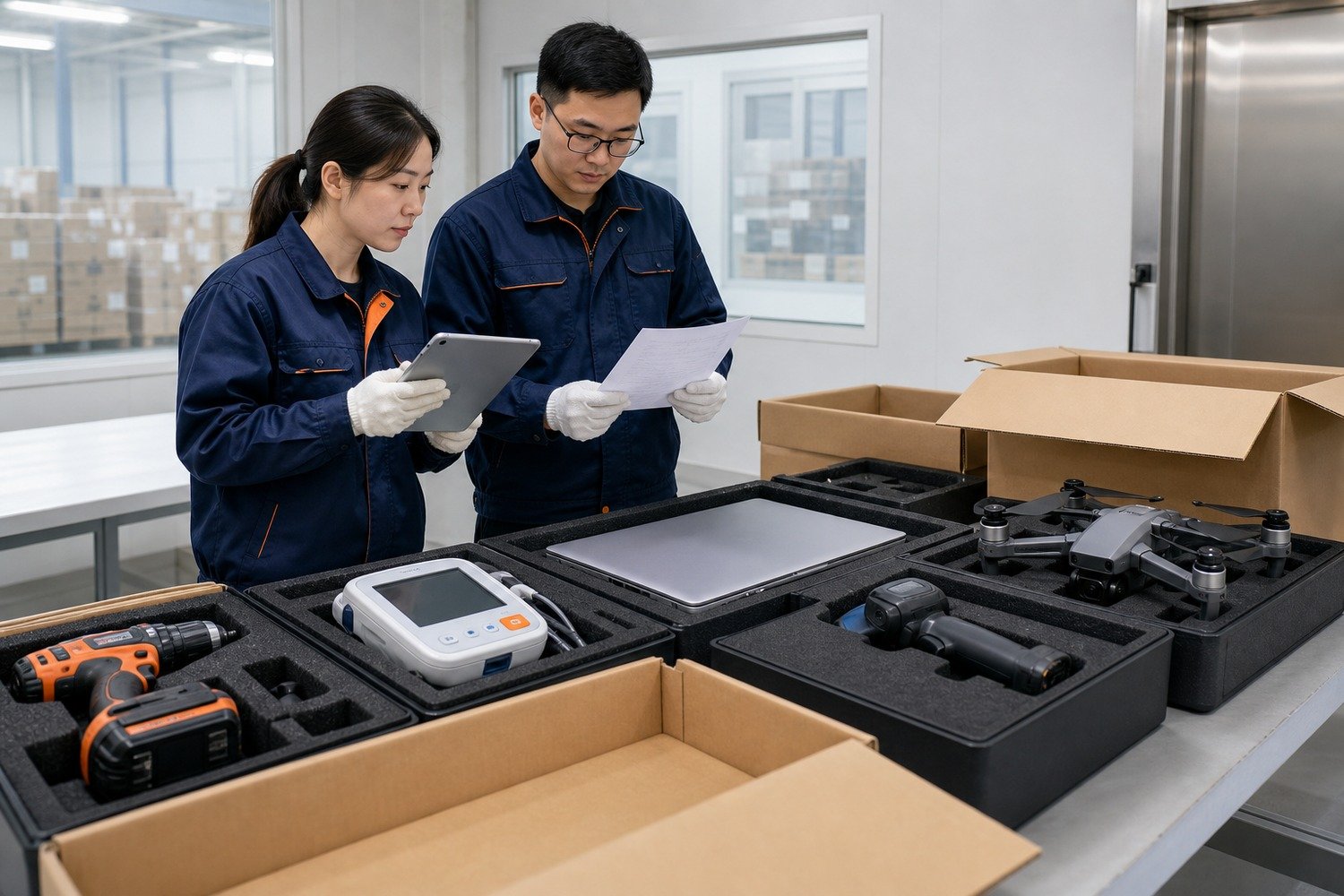 Battery-powered products reviewed for air freight