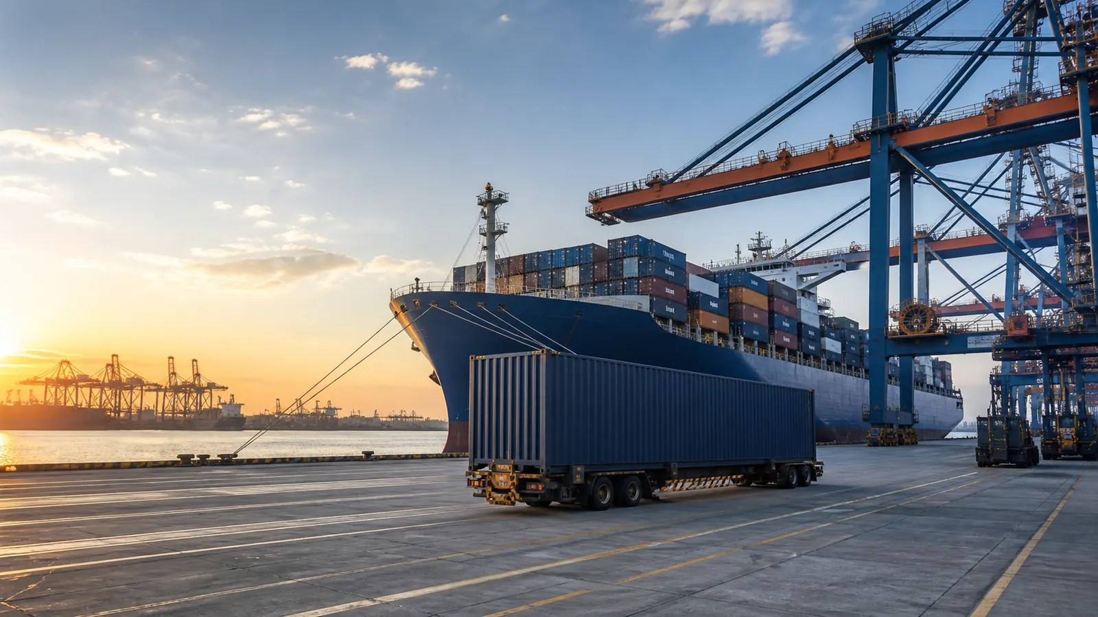 Full-container-load shipping from China to worldwide ports